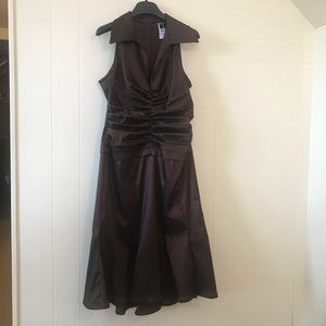 Tadashi Shoji taffeta dress